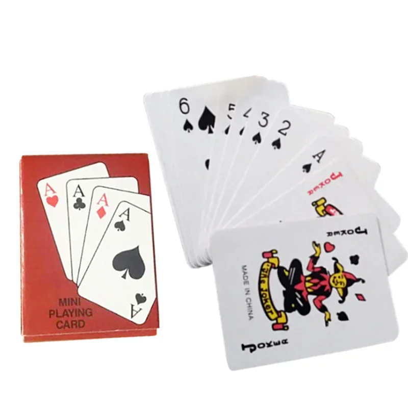 Kids Outdoor Gear - 1 piece Mini Cute Poker Cards