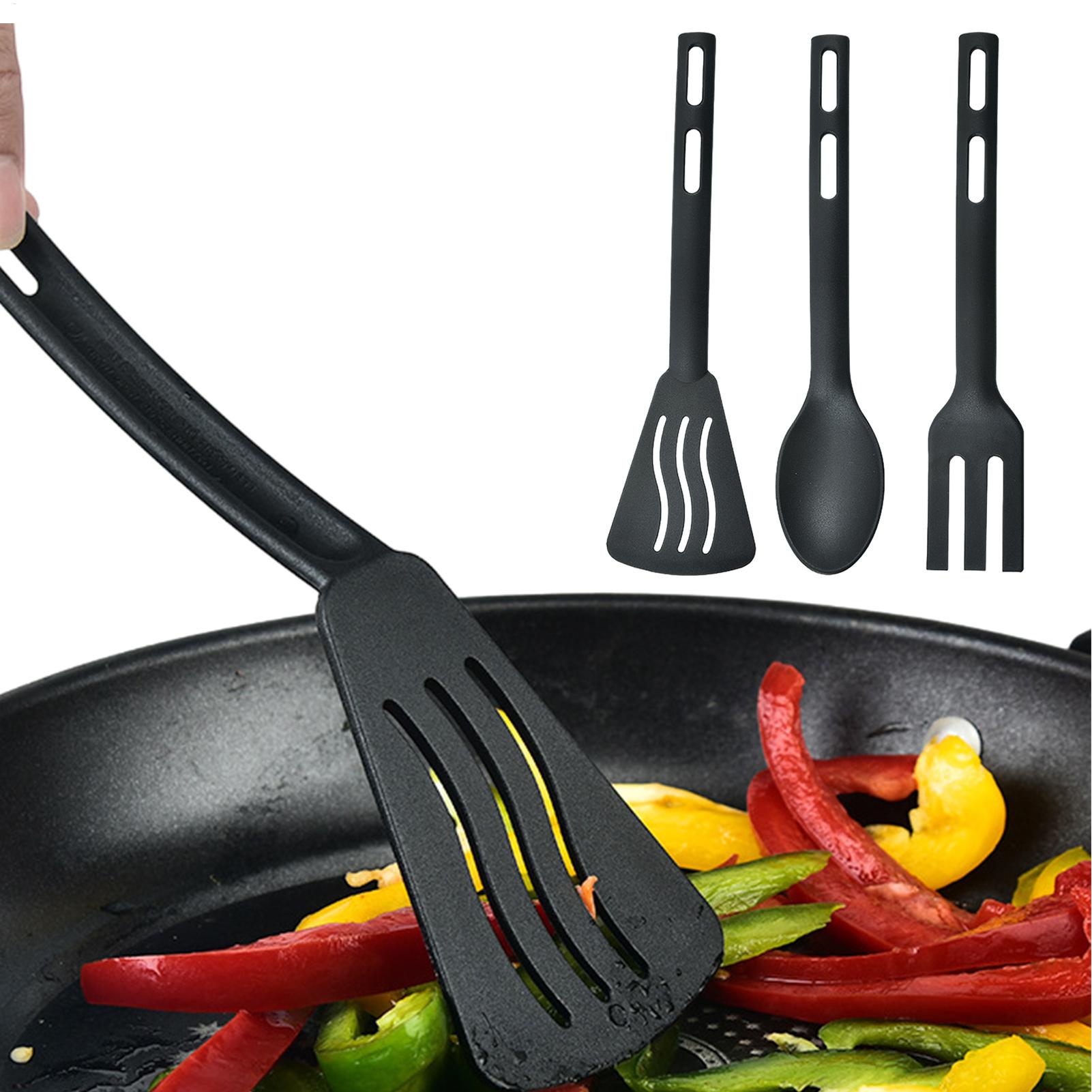 Kids.Outdoor Utensils - 3PCS Mini Nylon Kitchen Utensils Set