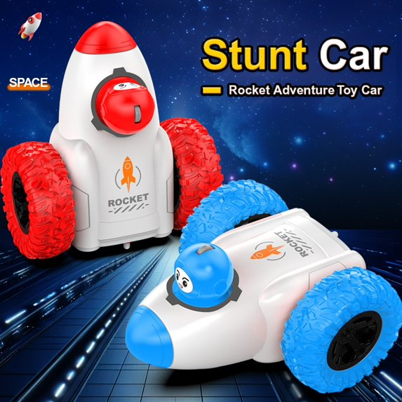 Kids Outdoor Car - Space Rocket Remote Control Car, 1Pcs