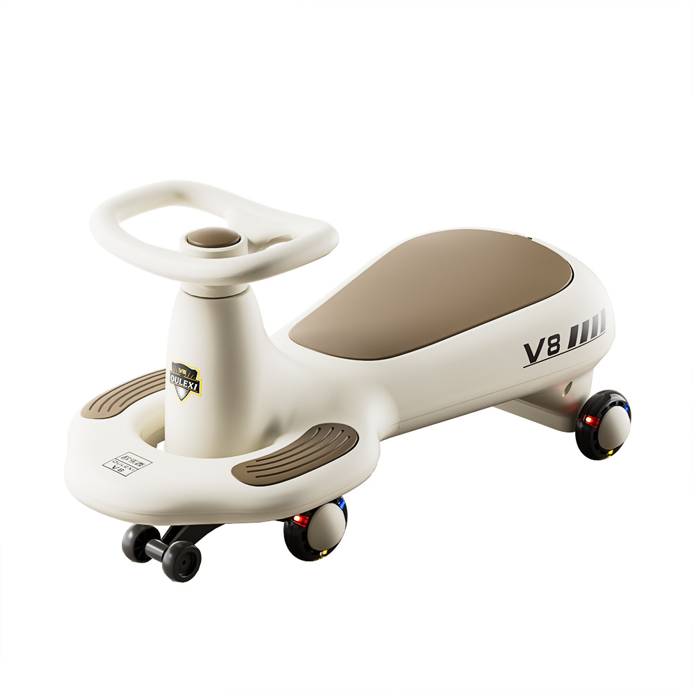 Kids Outdoor Car - OULEXI V8 Kids Swing Car 1-6