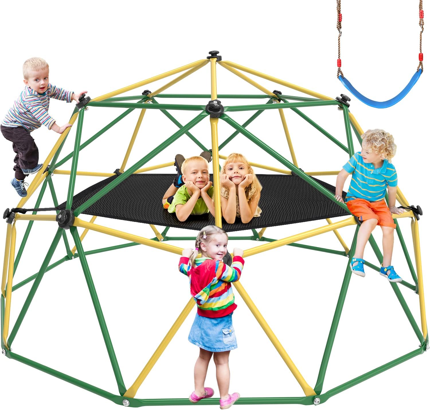 Kids Outdoor Climbing Dome - GIKPAL Climbing Dome, 10FT Dome Climber