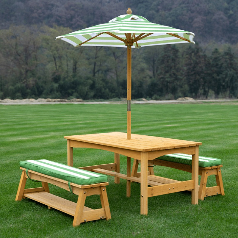 Manufactory Kids Outdoor Loung - đánh giá và giá Kids Outdoor Table With Umbrella