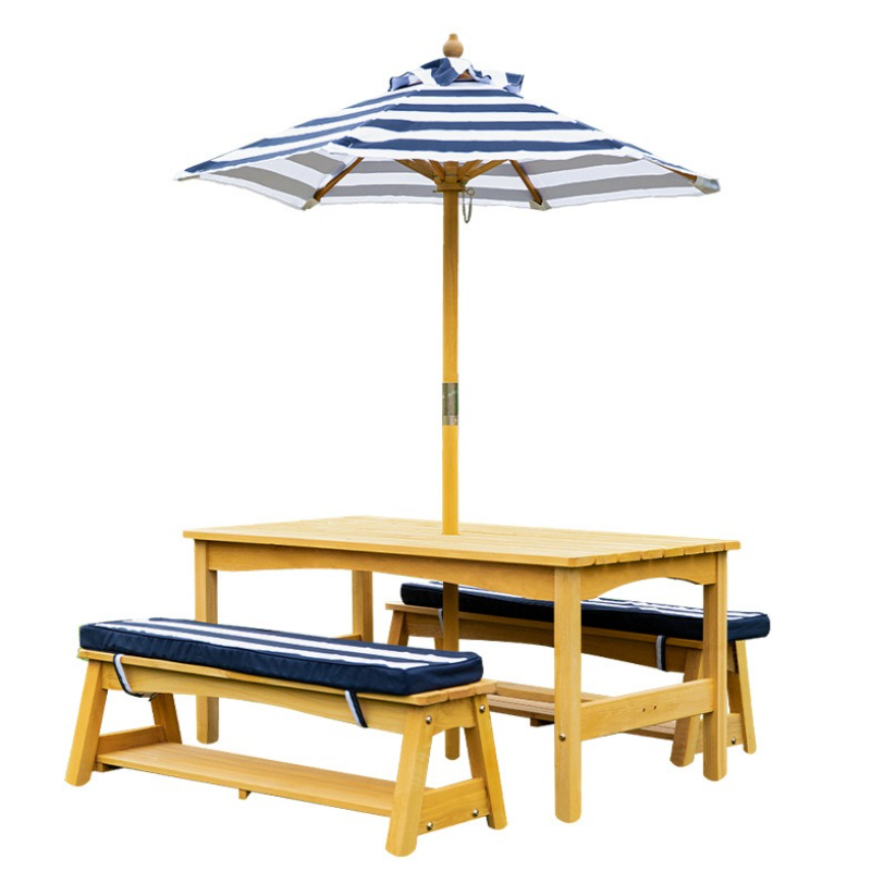 Manufactory Kids Outdoor Loung - đánh giá và giá Kids Outdoor Table With Umbrella