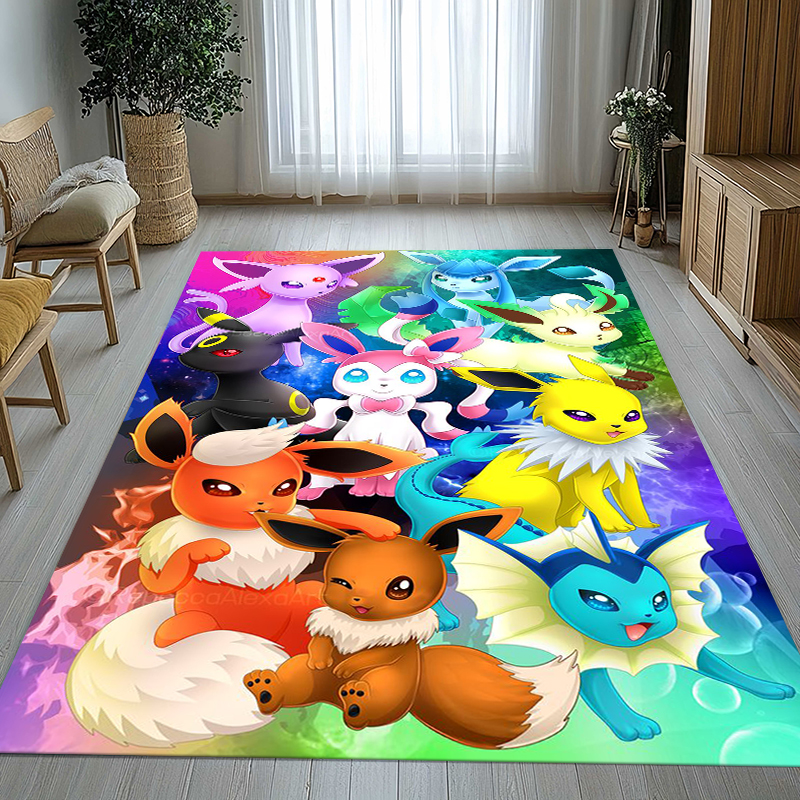Kawaii Pokemon Pikachu Cartoon - đánh giá và giá Kids Outdoor Flooring