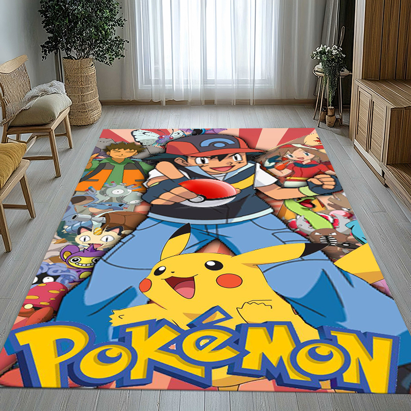 Kawaii Pokemon Pikachu Cartoon - đánh giá và giá Kids Outdoor Flooring