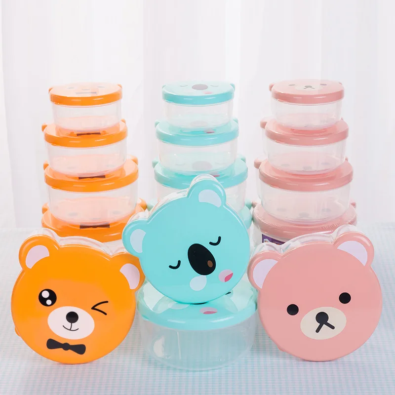 4pcs/set Children Plastic Bent - đánh giá và giá Kids.Outdoor Utensils