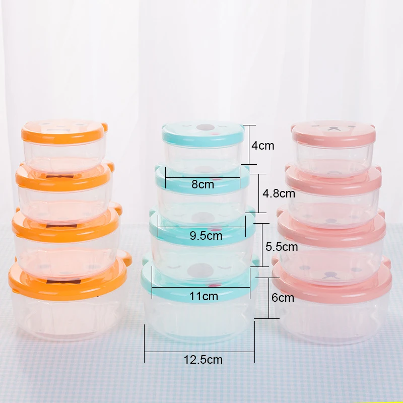 4pcs/set Children Plastic Bent - đánh giá và giá Kids.Outdoor Utensils