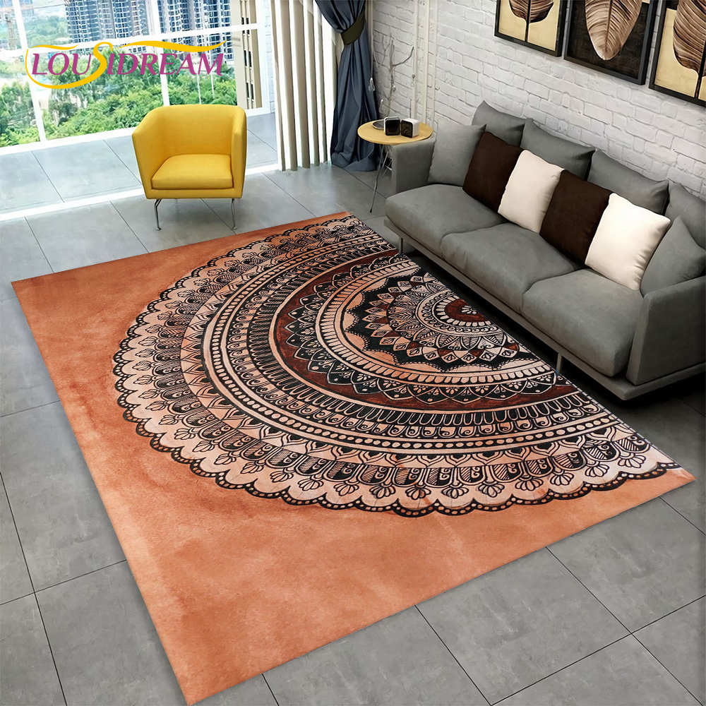 Bohemia Mandala Geometric Area - đánh giá và giá Kids Outdoor Flooring