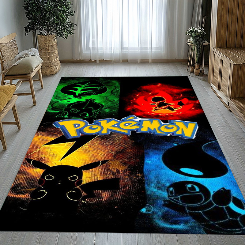 Kawaii Pokemon Pikachu Cartoon - đánh giá và giá Kids Outdoor Flooring