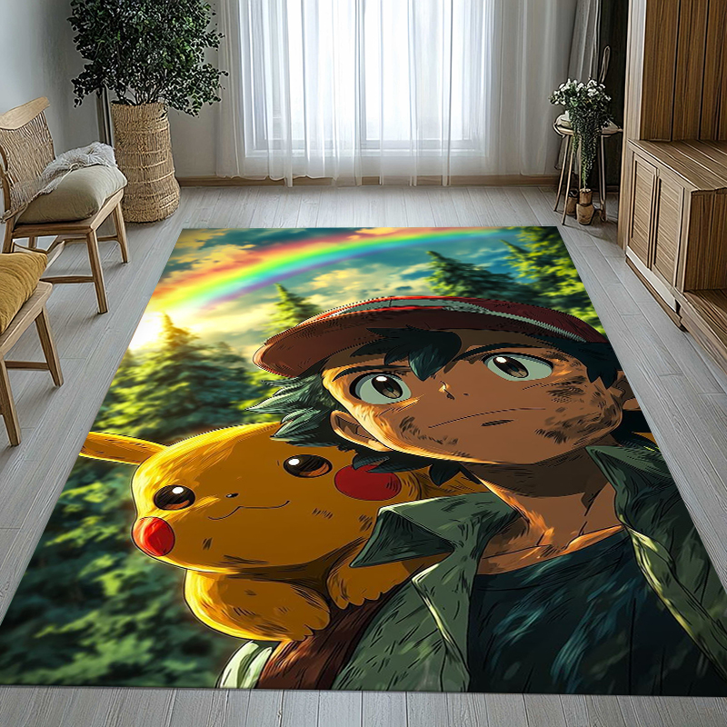 Kawaii Pokemon Pikachu Cartoon - đánh giá và giá Kids Outdoor Flooring
