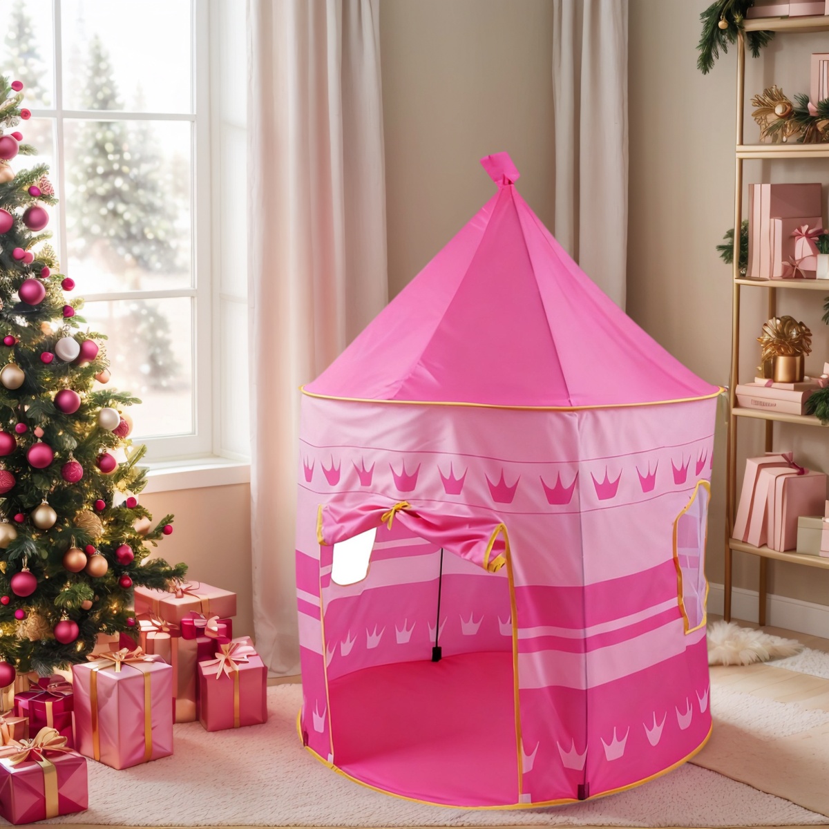 Children's Fun Yurt Tent, Port - đánh giá và giá Kids Outdoor Cubby House