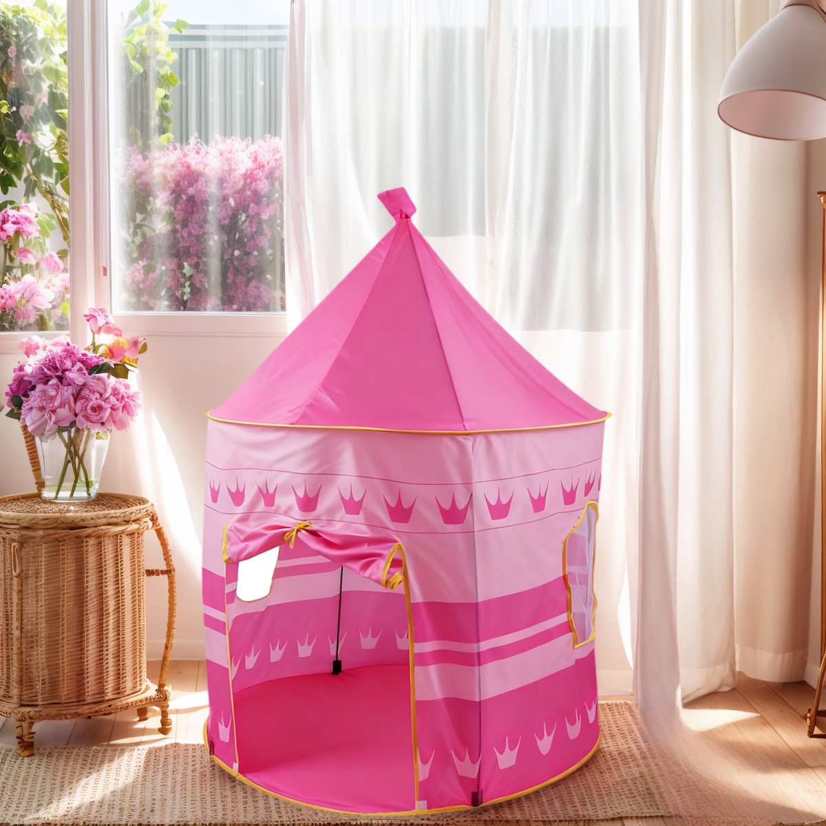 Children's Fun Yurt Tent, Port - đánh giá và giá Kids Outdoor Cubby House