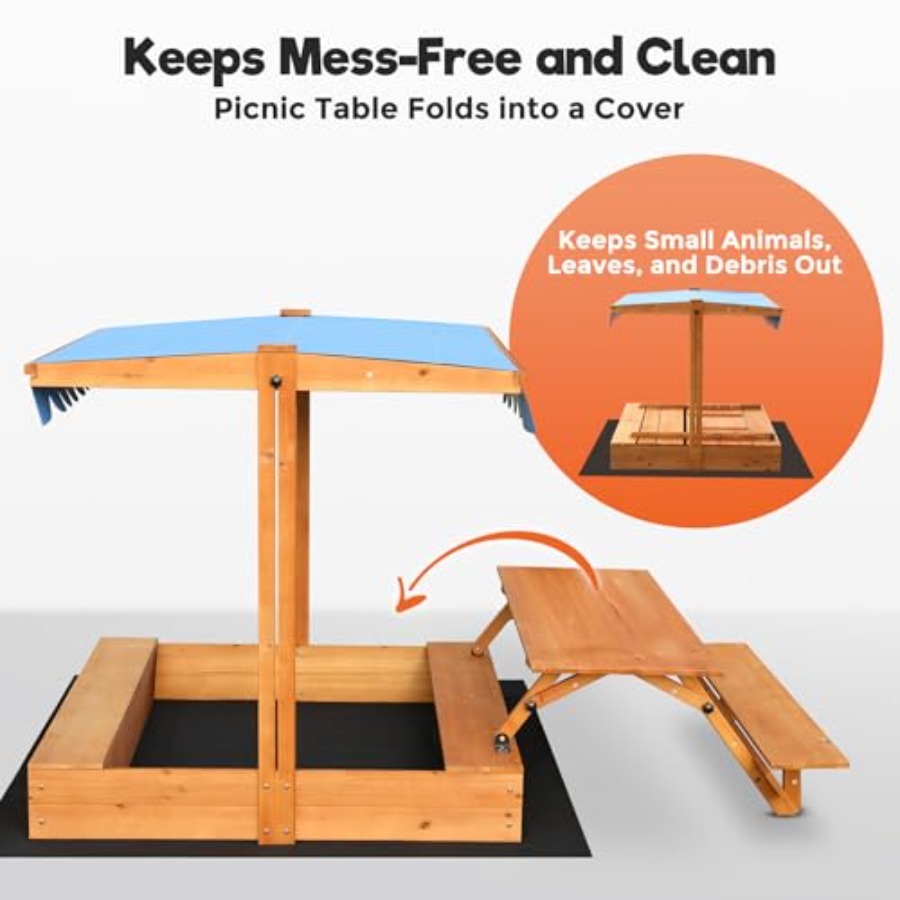 Backyard outdoor kids wooden s - đánh giá và giá Kids Outdoor Picnic Table