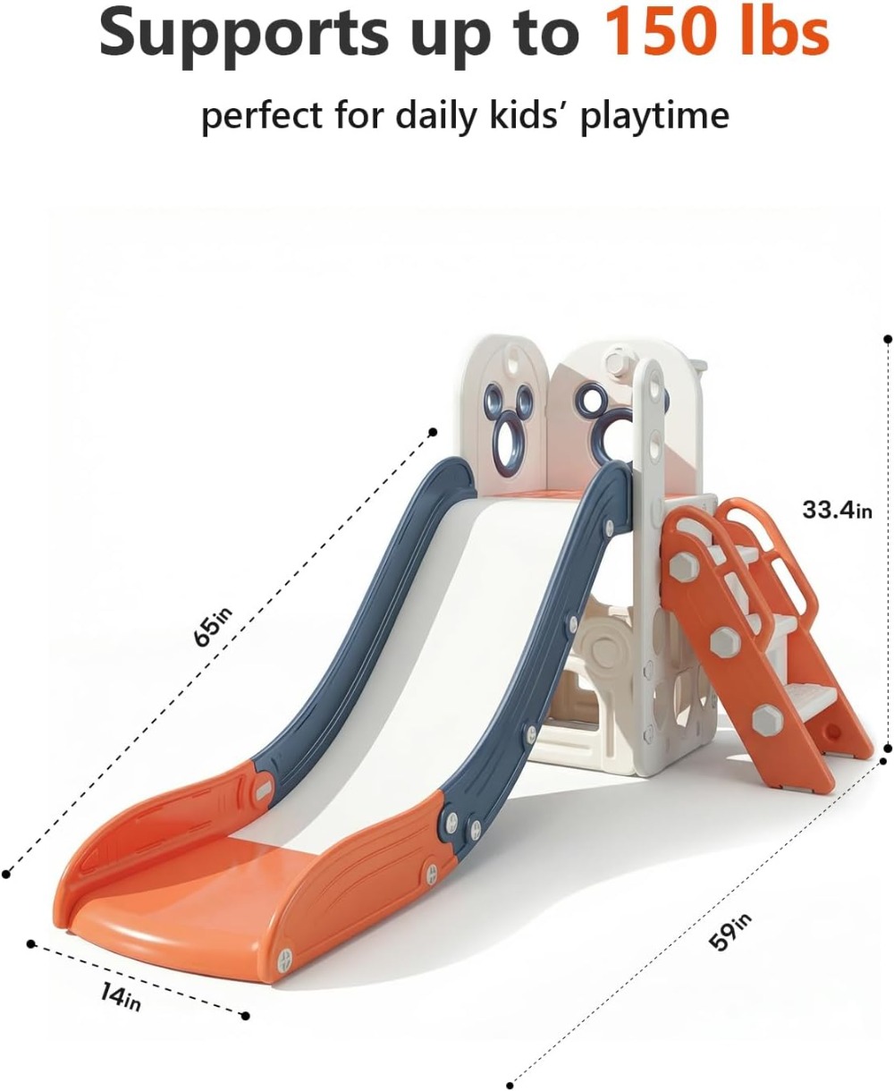 Toddler Slide L-Shaped, 5 in 1 - đánh giá và giá Kids Outdoor Storage