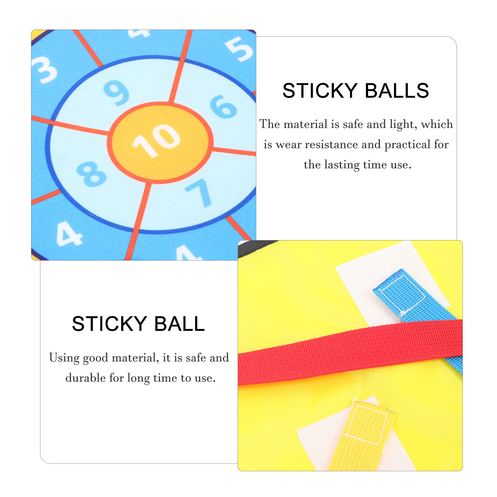 1Set Sticky Ball Vest Kit for  - đánh giá và giá Outdoor Games For Kids