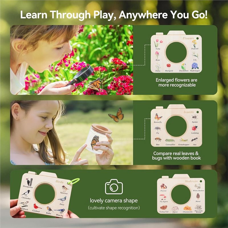 X18A-Bug Catcher Kit For Kids  - đánh giá và giá Bug Catching Kit