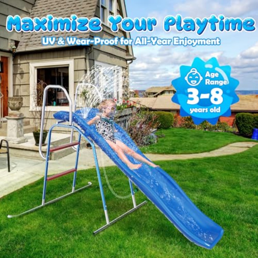 Backyard outdoor water slide f - đánh giá và giá Kids Outdoor Zone