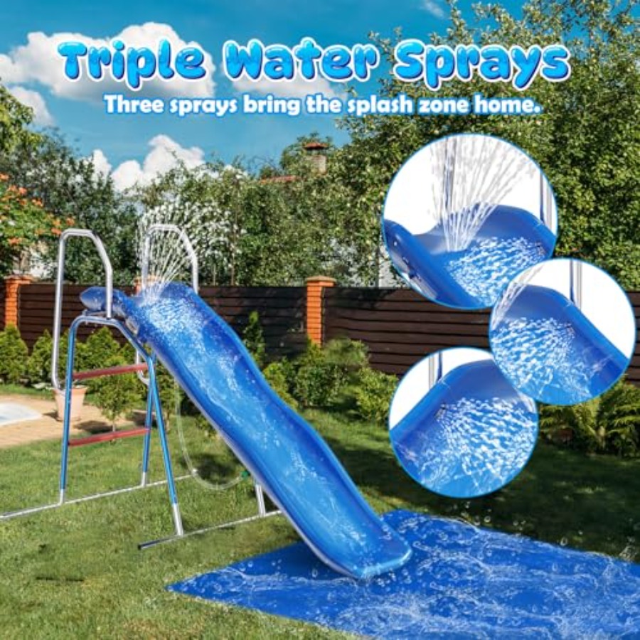 Backyard outdoor water slide f - đánh giá và giá Kids Outdoor Zone