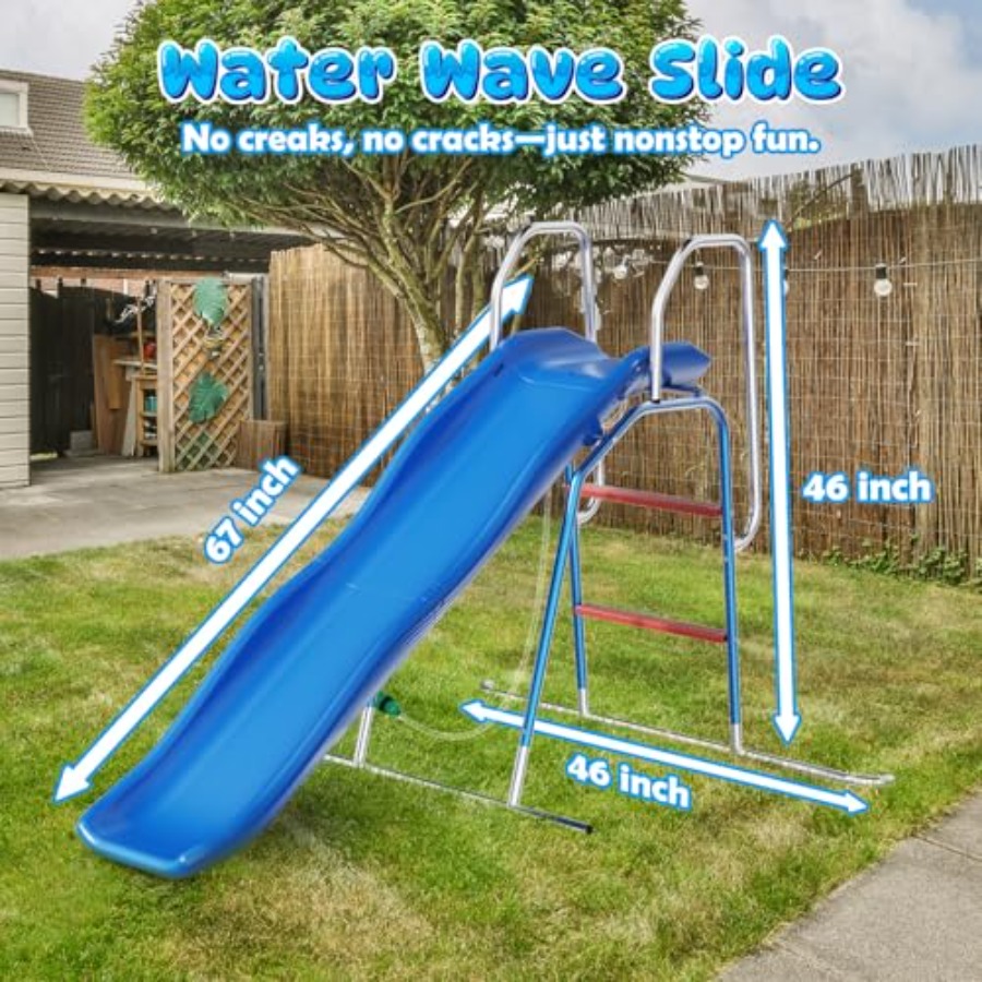 Backyard outdoor water slide f - đánh giá và giá Kids Outdoor Zone