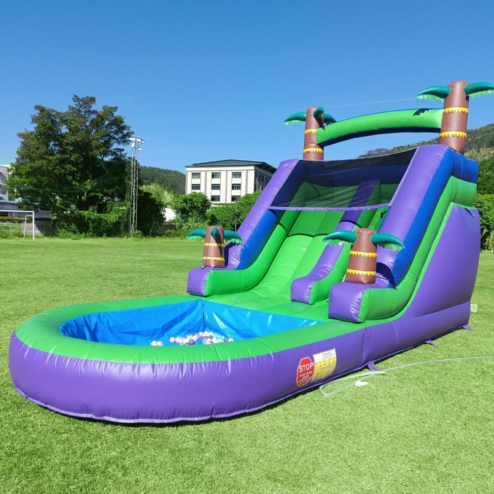Palm Tree Theme Inflatable Wat - đánh giá và giá Kids Outdoor Zone