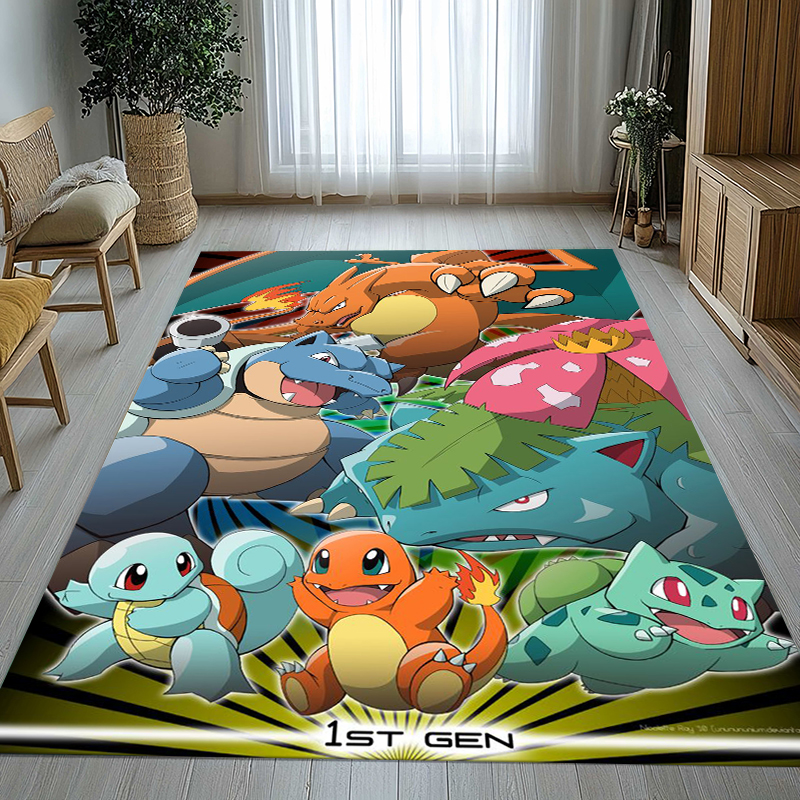 Kawaii Pokemon Pikachu Cartoon - đánh giá và giá Kids Outdoor Flooring