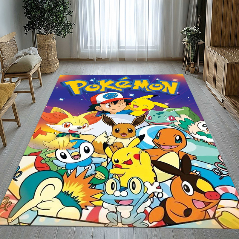Kawaii Pokemon Pikachu Cartoon - đánh giá và giá Kids Outdoor Flooring