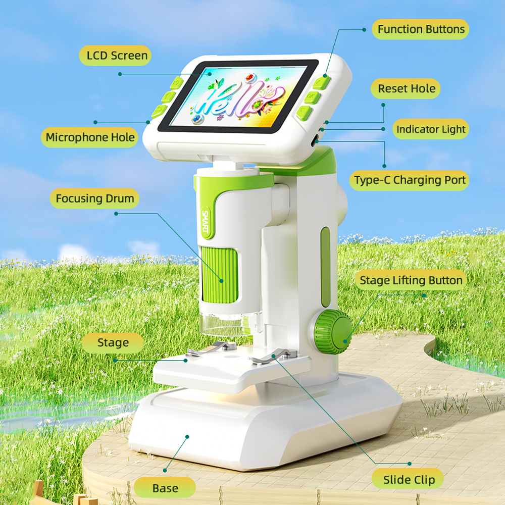 3 in 1 Microscope 1600X Kids S - đánh giá và giá Kids.Outdoor Utensils