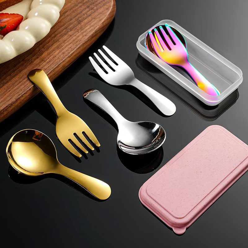 Stainless Steel Portable Utens - đánh giá và giá Kids.Outdoor Utensils