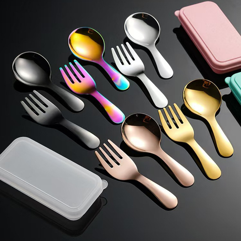 Stainless Steel Portable Utens - đánh giá và giá Kids.Outdoor Utensils