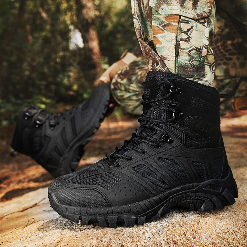 Men Tactical Boots Lace Up Des - đánh giá và giá Kids Outdoor Gear