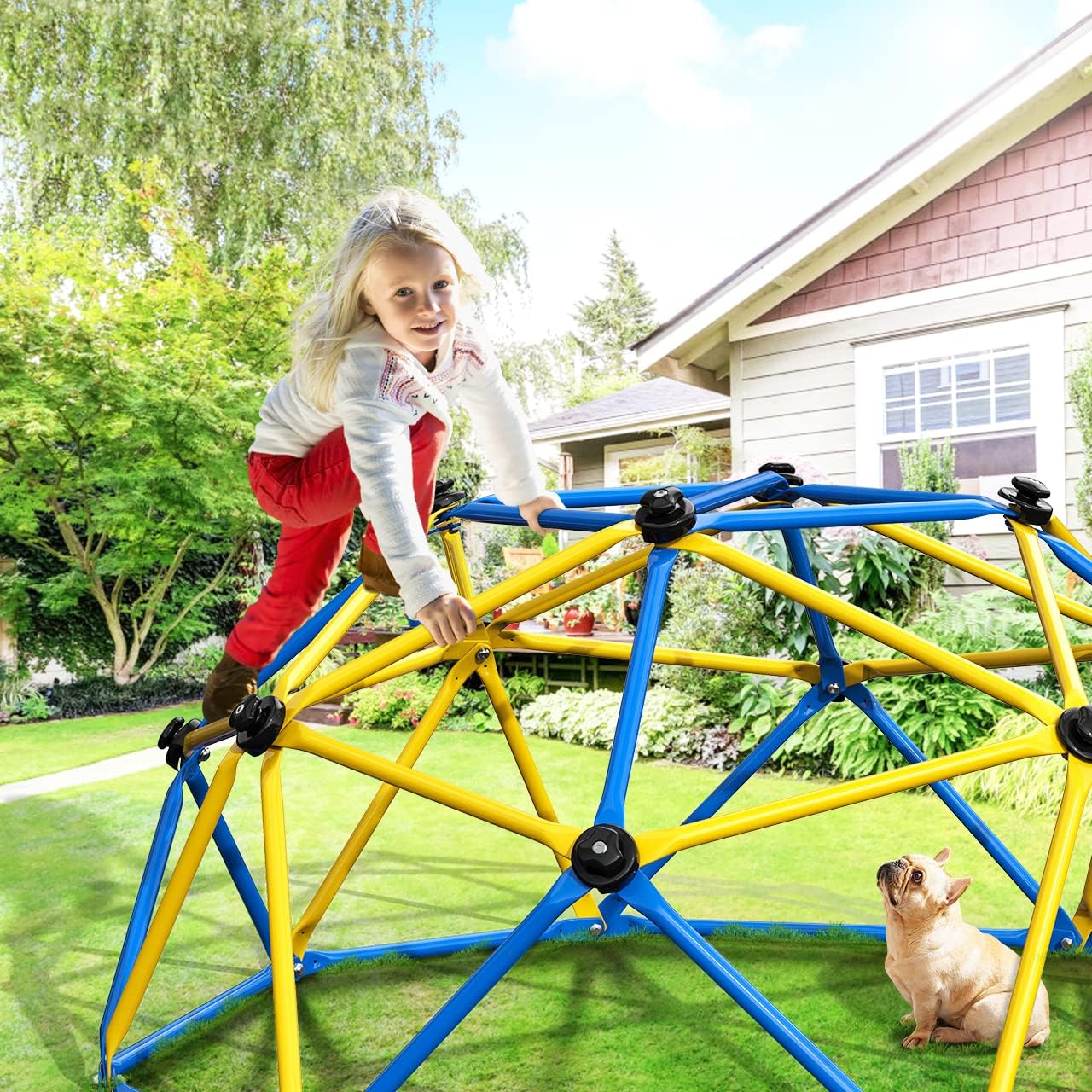 Climbing Dome, Upgraded 6FT Ge - đánh giá và giá Kids Outdoor Climbing Dome