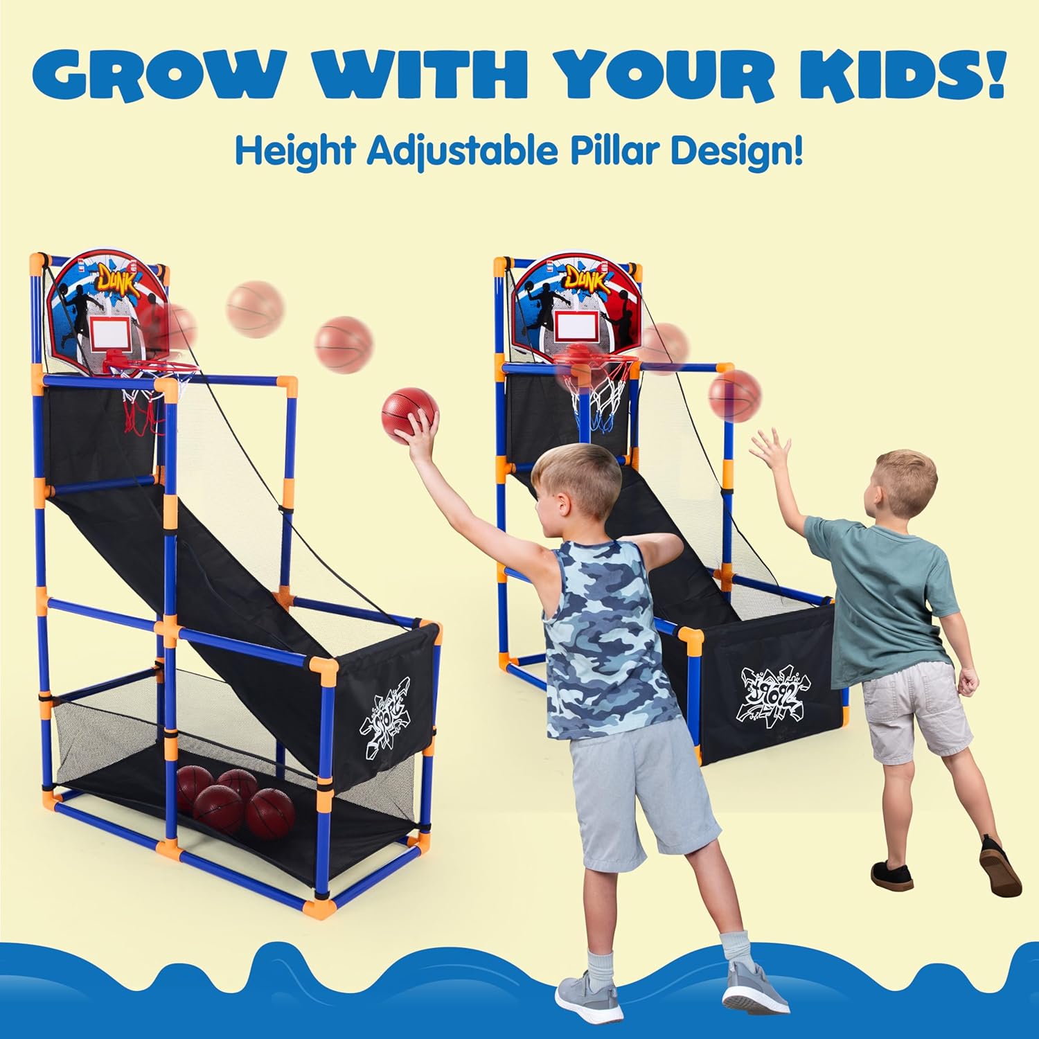 Arcade Basketball Game Set wit - đánh giá và giá Outdoor Games For Kids