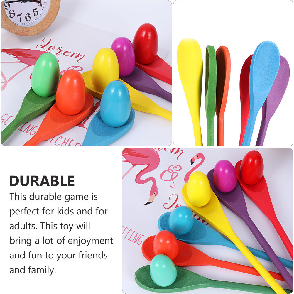 4Set Balance Game Egg Spoon Ra - đánh giá và giá Outdoor Games For Kids