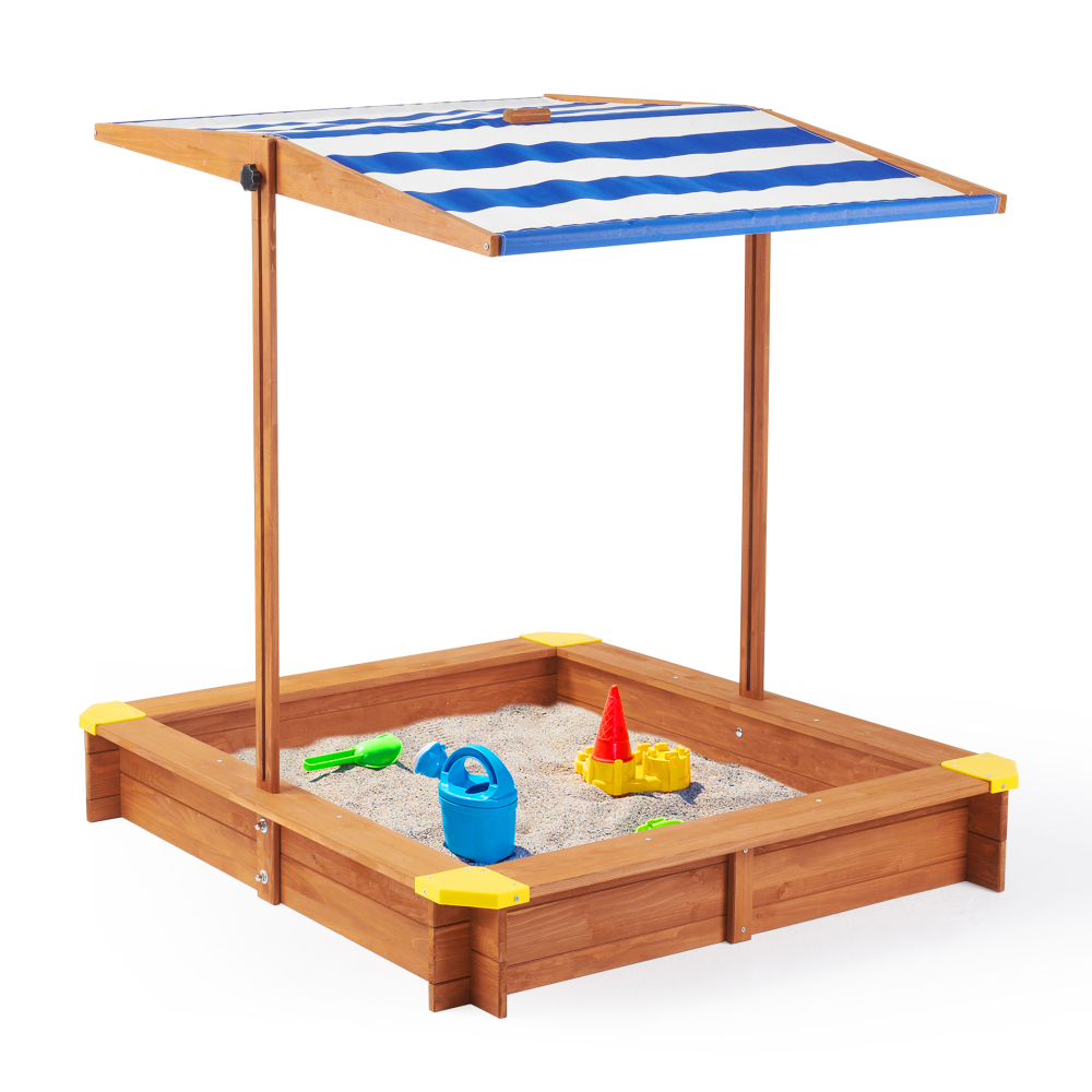 Wooden Kids Picnic Table, Sand - đánh giá và giá Kids Outdoor Picnic Table
