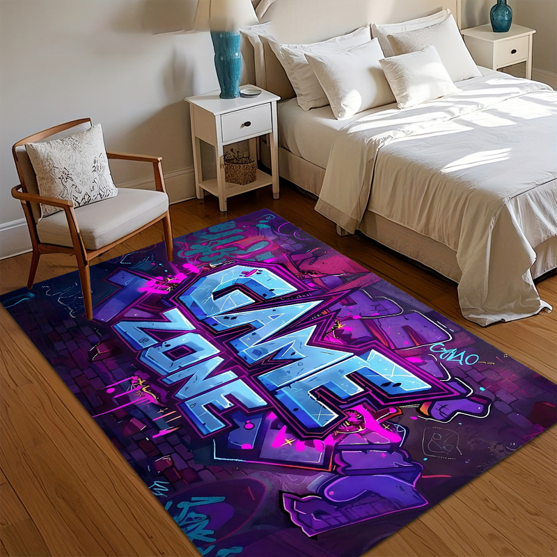 Graffiti Game Zone Area Rug No - đánh giá và giá Kids Outdoor Zone
