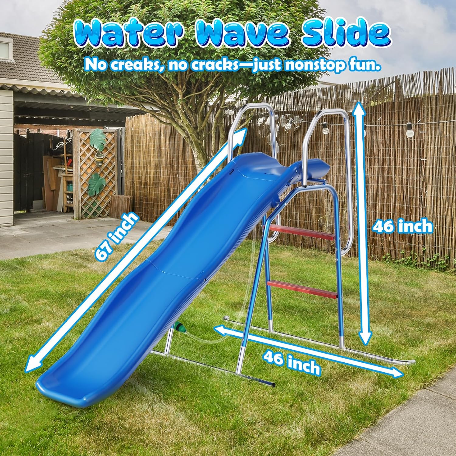 Water Slide for Kids Backyard, - đánh giá và giá Kids Outdoor Zone