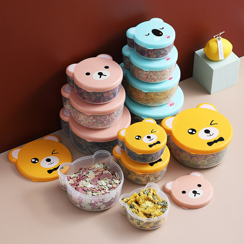 4pcs Children Plastic Cartoon  - đánh giá và giá Kids.Outdoor Utensils