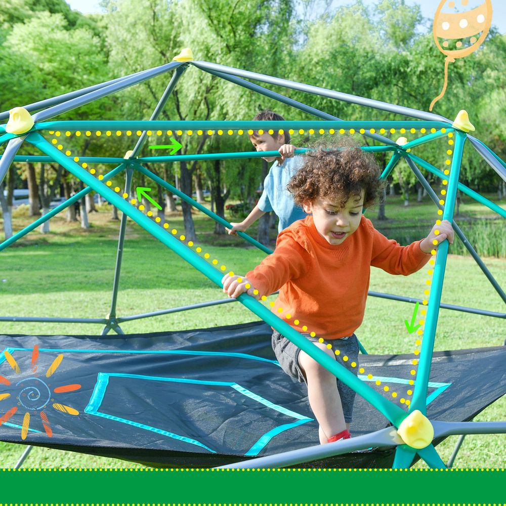 12FT Climbing Dome with Hammoc - đánh giá và giá Kids Outdoor Climbing Dome