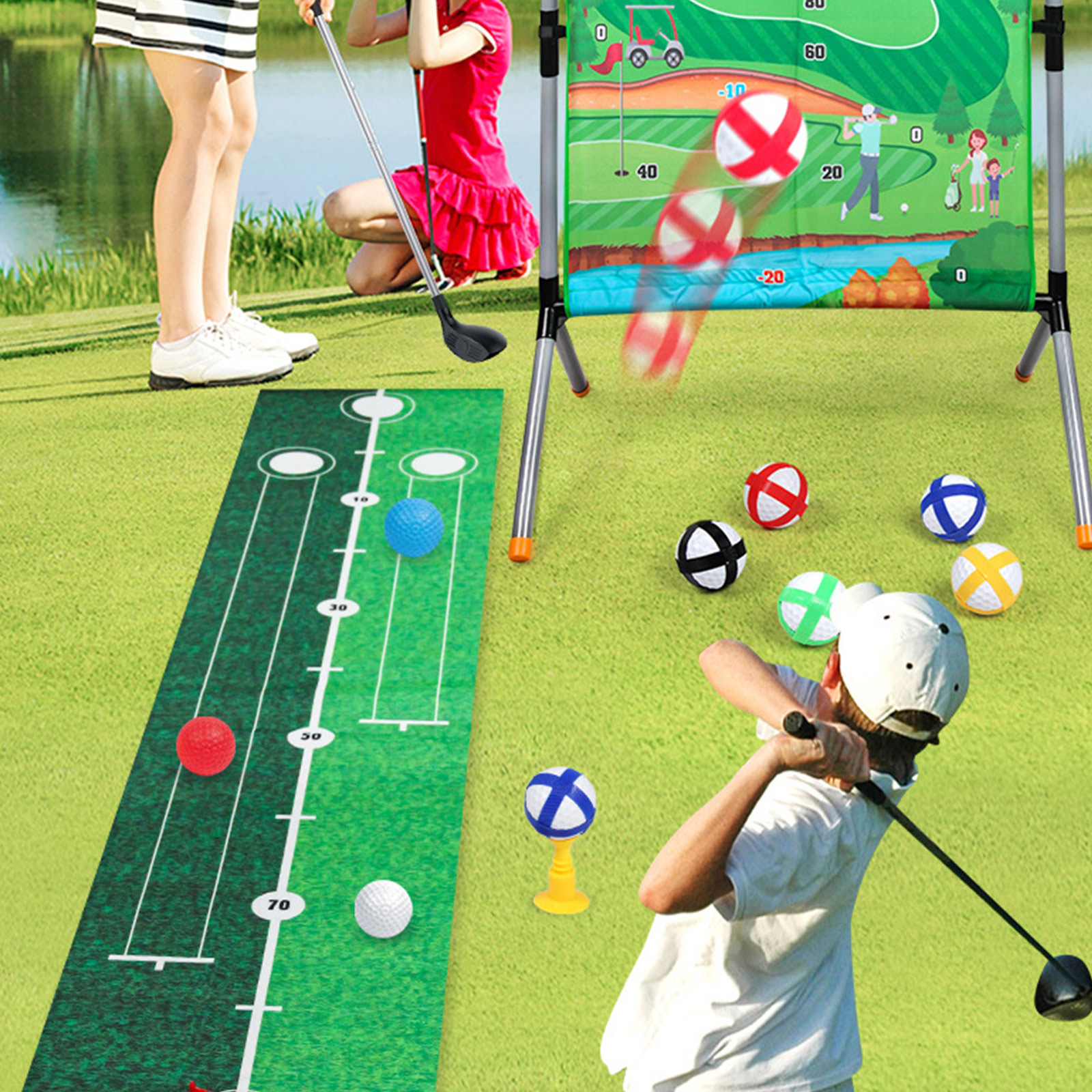 Children Golf Chipping Game Se - đánh giá và giá Children'S Outdoor