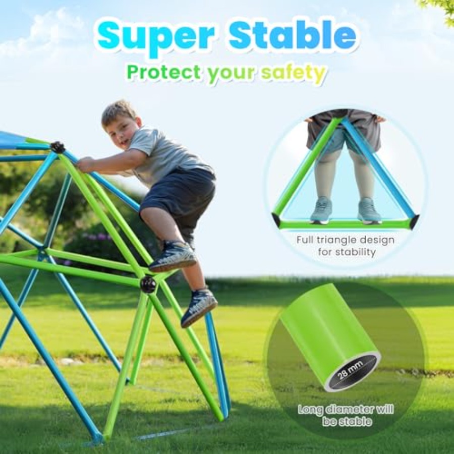 Outdoor Geometric Dome Climber - đánh giá và giá Kids Outdoor Climbing Dome