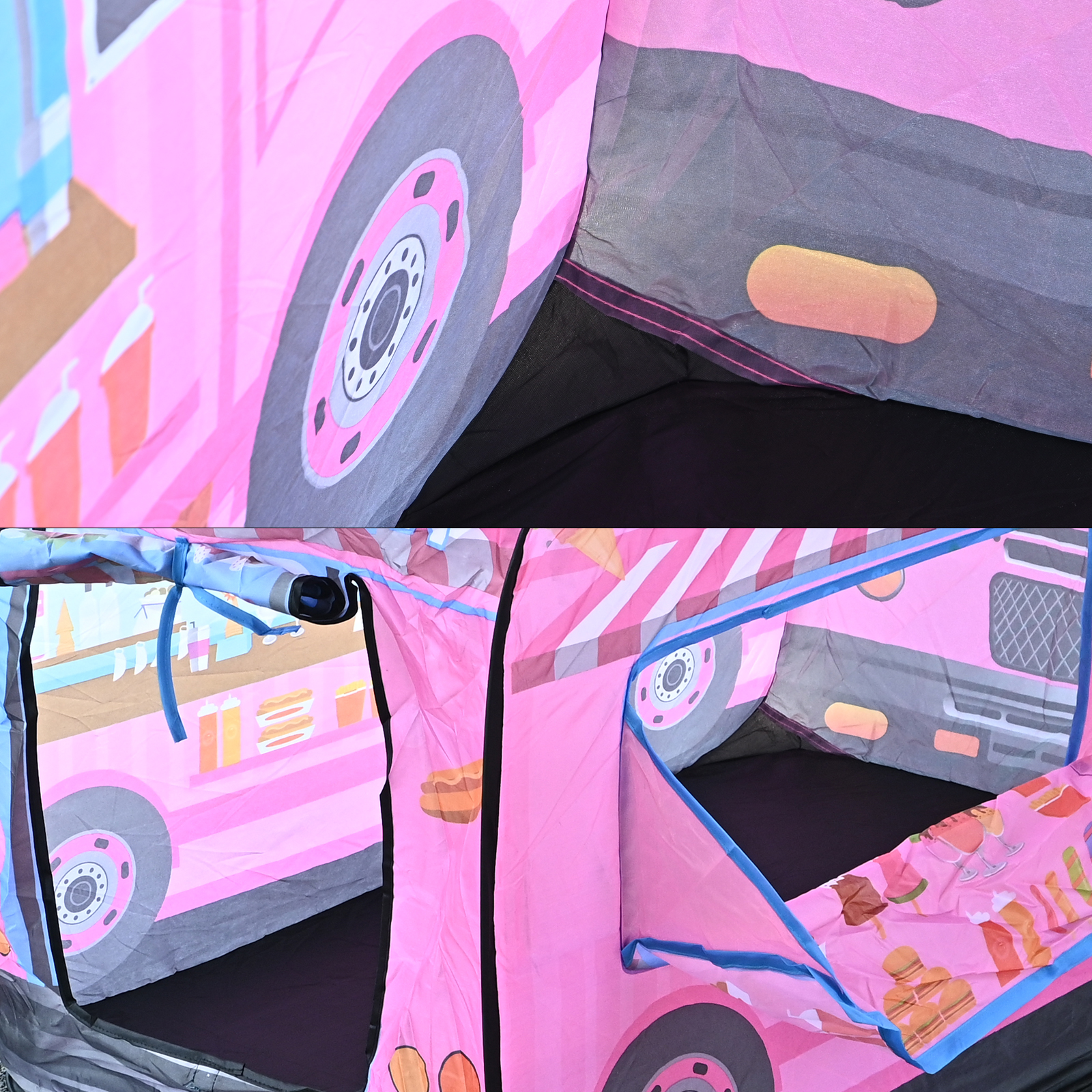 Pink Ice Cream Desserts, Car G - đánh giá và giá Kids Outdoor Cubby House