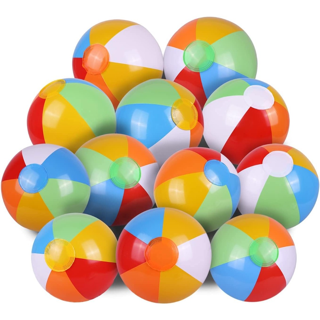 5 Pack Bulk Rainbow Inflatable - đánh giá và giá Outdoor Games For Kids