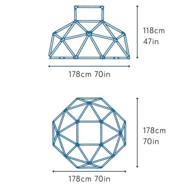 #For Active Outdoor Fun Jungle - đánh giá và giá Kids Outdoor Climbing Dome