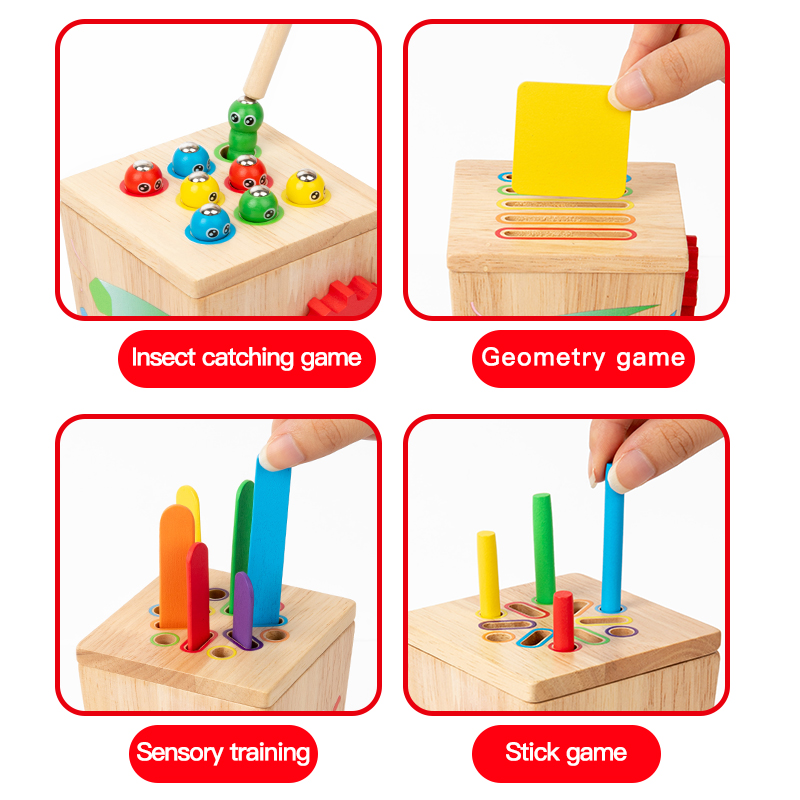 Wooden Insect-Catching Game Mu - đánh giá và giá Bug Catching Kit