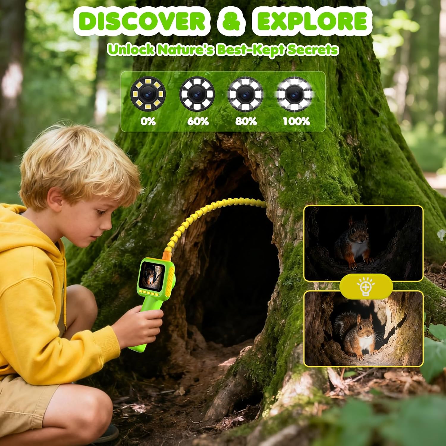Endoscope for Kids, Borescope  - đánh giá và giá Bug Catching Kit