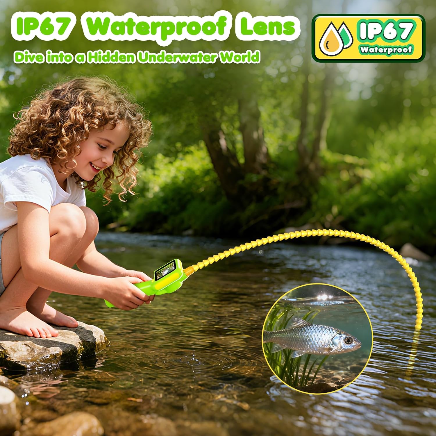 Endoscope for Kids, Borescope  - đánh giá và giá Bug Catching Kit