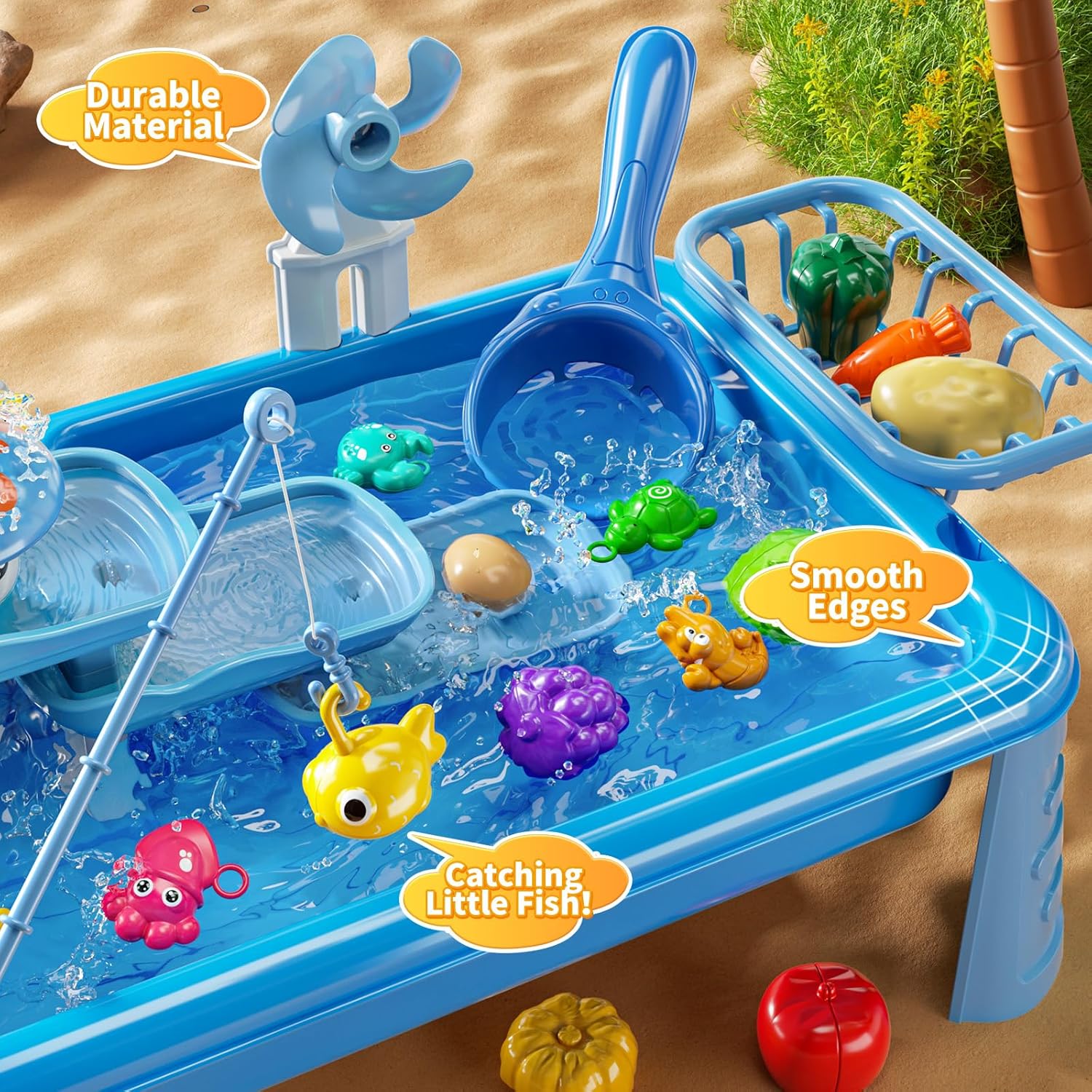 Water Table Play Sink Toy for  - đánh giá và giá Kids Outdoor Picnic Table