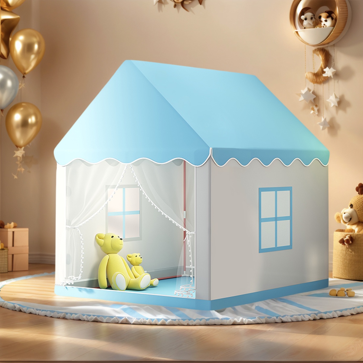 Princess Fairy Tale Castle Ten - đánh giá và giá Kids Outdoor Cubby House