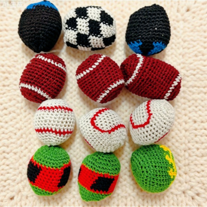 Handmade Footbag Set Soft & Du - đánh giá và giá Kids Outdoor Gear
