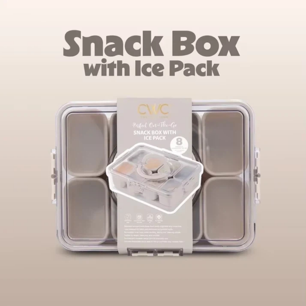8-Compartment Snack Box Food S - đánh giá và giá Kids Outdoor Storage